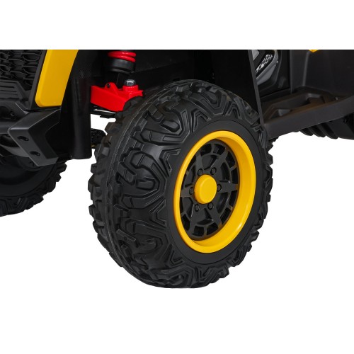 Quad Fast Wheel Vehicle Yellow