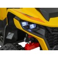 Quad Fast Wheel Vehicle Yellow