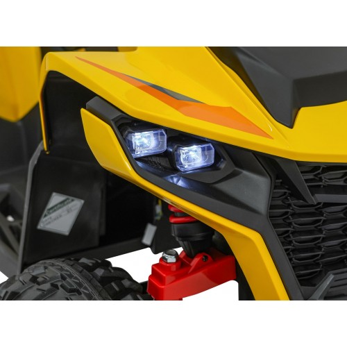 Quad Fast Wheel Vehicle Yellow