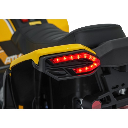 Quad Fast Wheel Vehicle Yellow