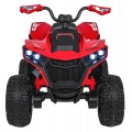 Quad Fast Wheel Vehicle Red
