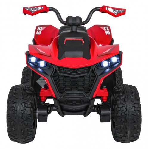Quad Fast Wheel Vehicle Red
