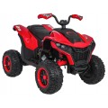 Quad Fast Wheel Vehicle Red
