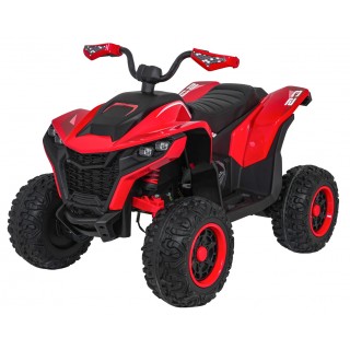 Quad Fast Wheel Vehicle Red