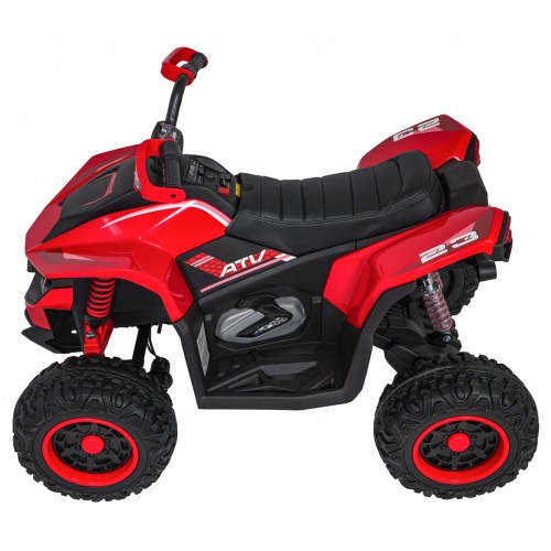 Quad Fast Wheel Vehicle Red