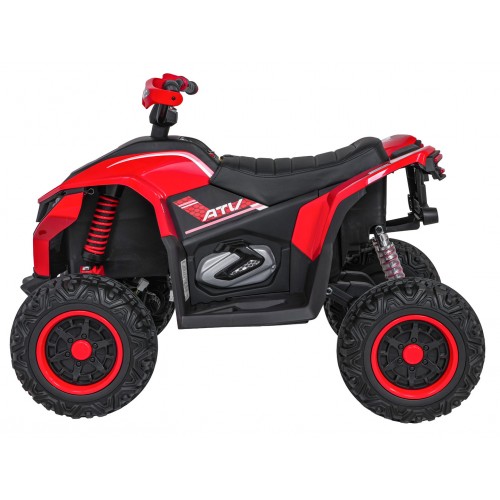 Quad Fast Wheel Vehicle Red