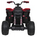 Quad Fast Wheel Vehicle Red