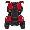 Quad Fast Wheel Vehicle Red