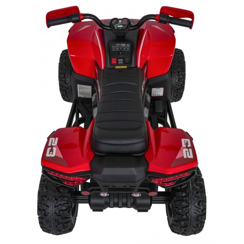 Quad Fast Wheel Vehicle Red