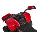 Quad Fast Wheel Vehicle Red