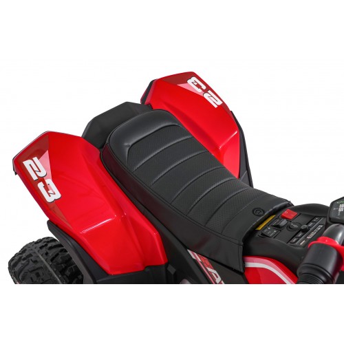 Quad Fast Wheel Vehicle Red