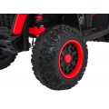 Quad Fast Wheel Vehicle Red