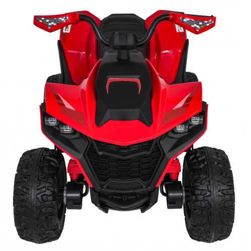 Quad Fast Wheel Vehicle Red