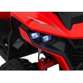 Quad Fast Wheel Vehicle Red