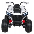 Quad Fast Wheel Vehicle White