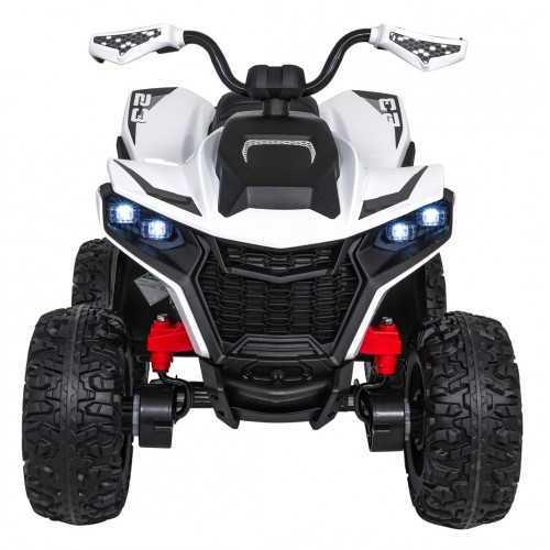 Quad Fast Wheel Vehicle White