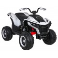 Quad Fast Wheel Vehicle White