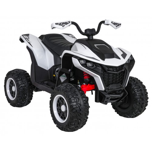 Quad Fast Wheel Vehicle White