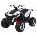 Quad Fast Wheel Vehicle White