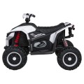 Quad Fast Wheel Vehicle White