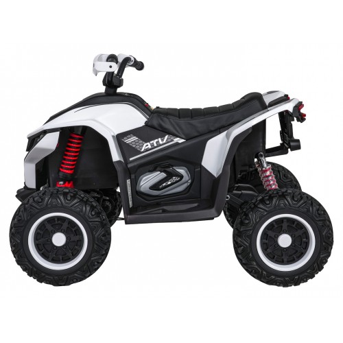 Quad Fast Wheel Vehicle White