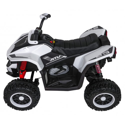 Quad Fast Wheel Vehicle White