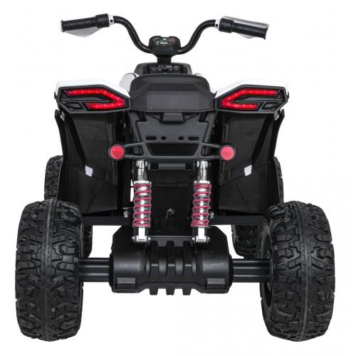 Quad Fast Wheel Vehicle White