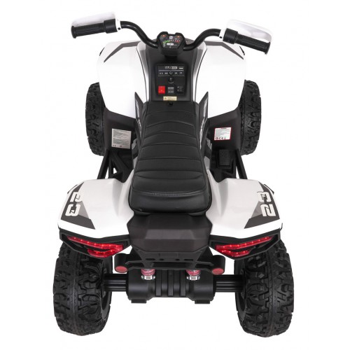 Quad Fast Wheel Vehicle White