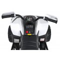 Quad Fast Wheel Vehicle White