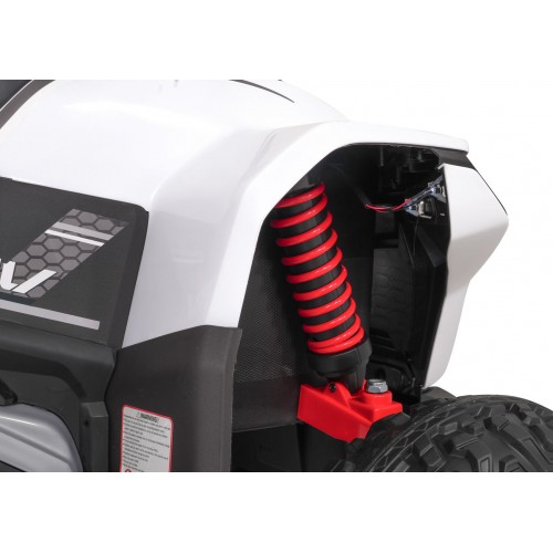 Quad Fast Wheel Vehicle White