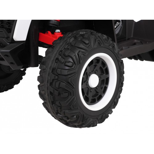 Quad Fast Wheel Vehicle White