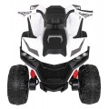 Quad Fast Wheel Vehicle White