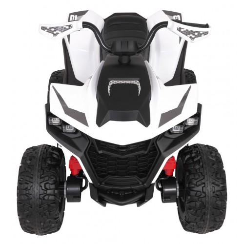 Quad Fast Wheel Vehicle White