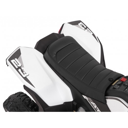 Quad Fast Wheel Vehicle White