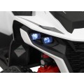 Quad Fast Wheel Vehicle White
