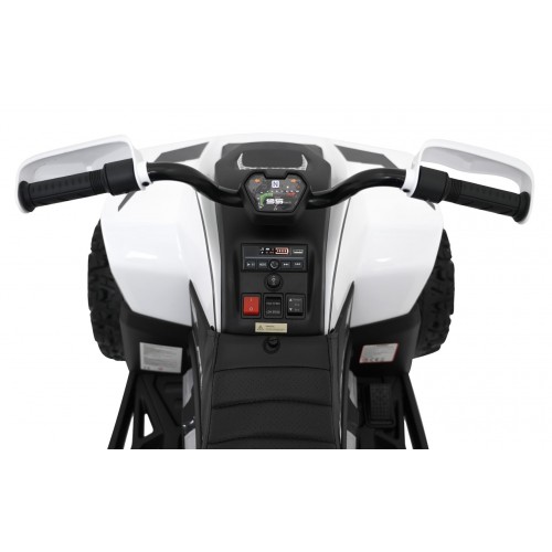 Quad Fast Wheel Vehicle White