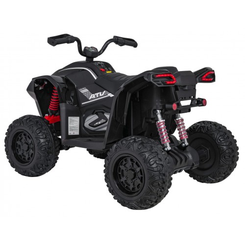 Quad Fast Wheel Vehicle Black