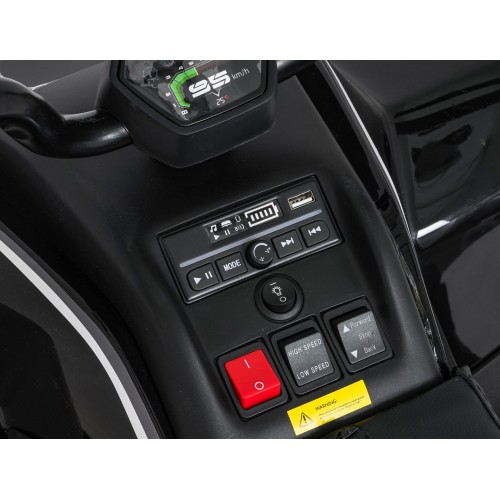 Quad Fast Wheel Vehicle Black