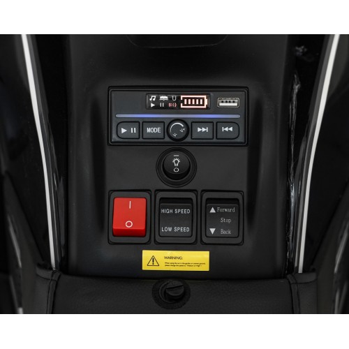 Quad Fast Wheel Vehicle Black