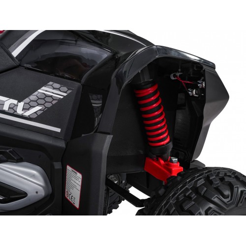 Quad Fast Wheel Vehicle Black
