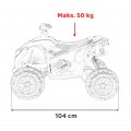 Quad Fast Wheel Vehicle Black