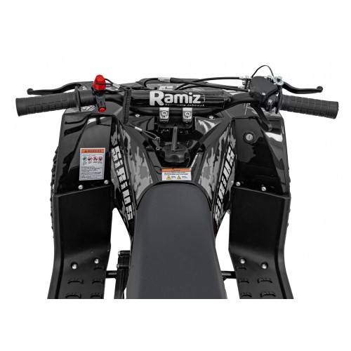 49CC SIRIUS Black Petrol Quad Bike