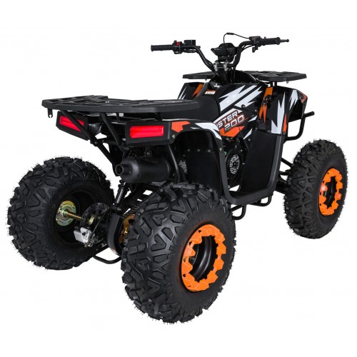 200CC MONSTER Orange Quad Bike