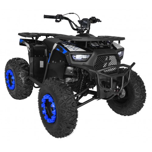 200CC MONSTER Blue Petrol Quad Bike