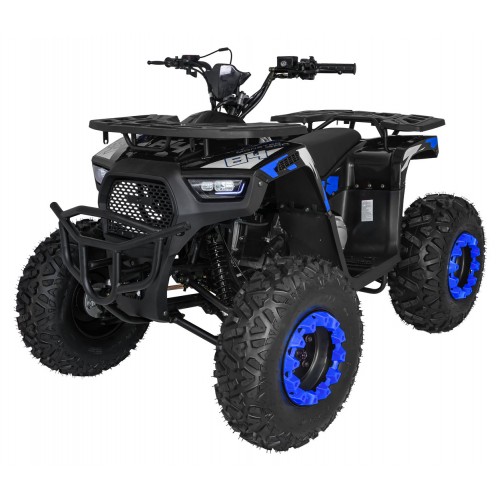 200CC MONSTER Blue Petrol Quad Bike