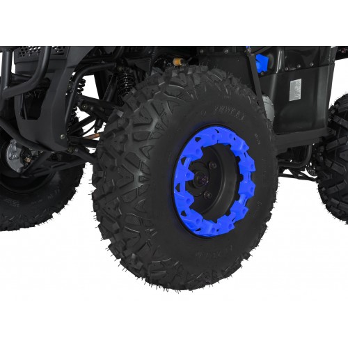 200CC MONSTER Blue Petrol Quad Bike