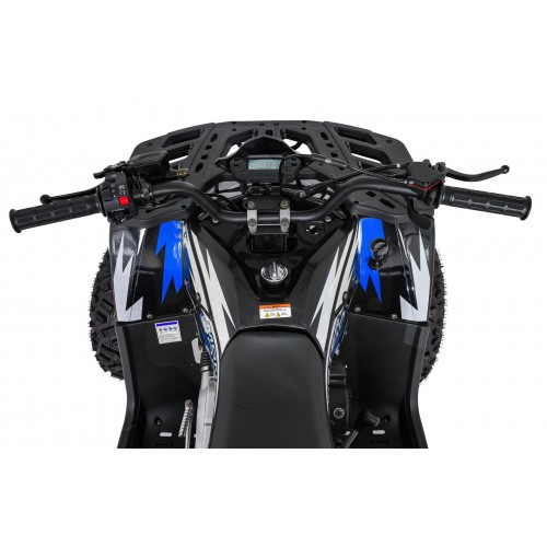 200CC MONSTER Blue Petrol Quad Bike