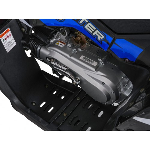 200CC MONSTER Blue Petrol Quad Bike