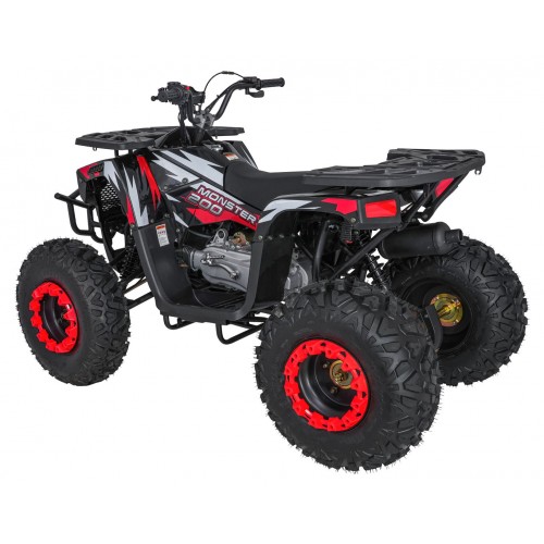 Quad Bike Petrol 200CC MONSTER Red
