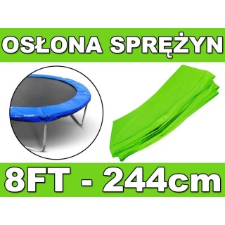 Flange, protective cover for 8FT 244cm trampoline springs